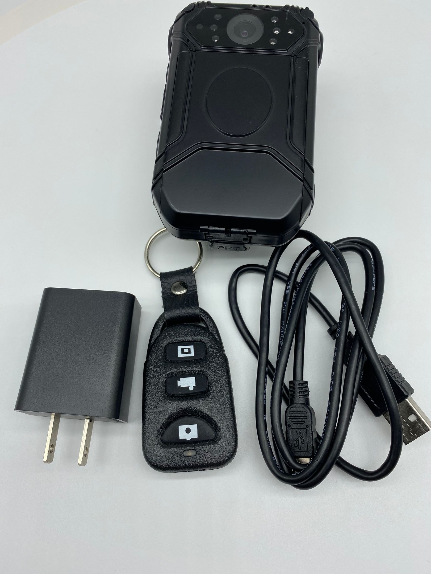 64G IP66 Police Body Camera with 1.5W LED and 120 Degree Angle