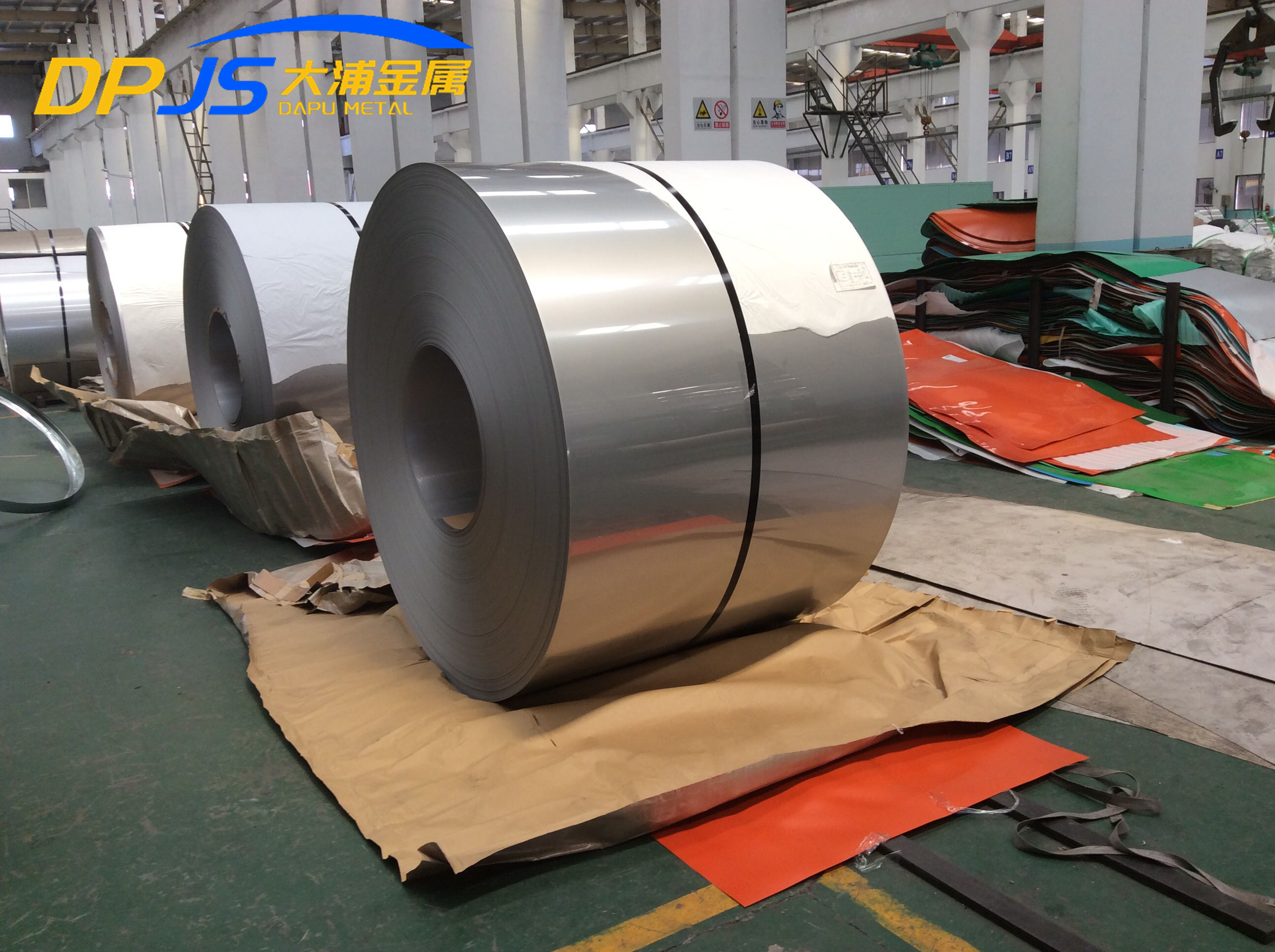 Ba 2b 301 321 430 Mirror Stainless Steel Coil Hot Rolled Ss Metal Strip