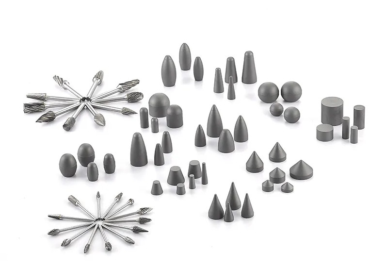 Custom Tungsten Carbide Burr High Efficiency Cemented Carbide Burrs For Rotary Files