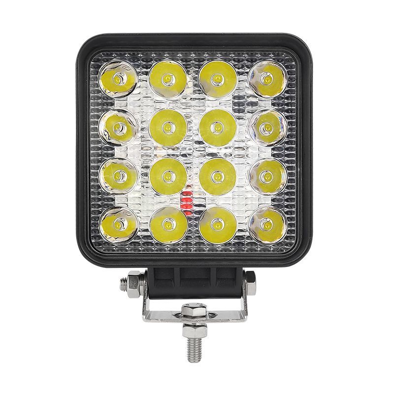 48W Agriculture Tractor Sweeper Vehicle LED Work Light with Switch