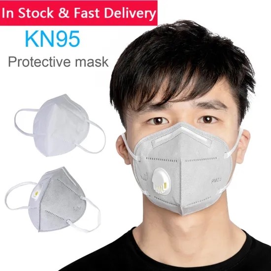 Adult Valved Dust Mask Formaldehyde Bad Smell Antibacterial Face Mask
