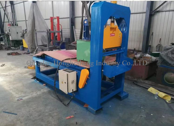 Single Knife Hydraulic Press Bale Cutter Rubber Cutting Machine