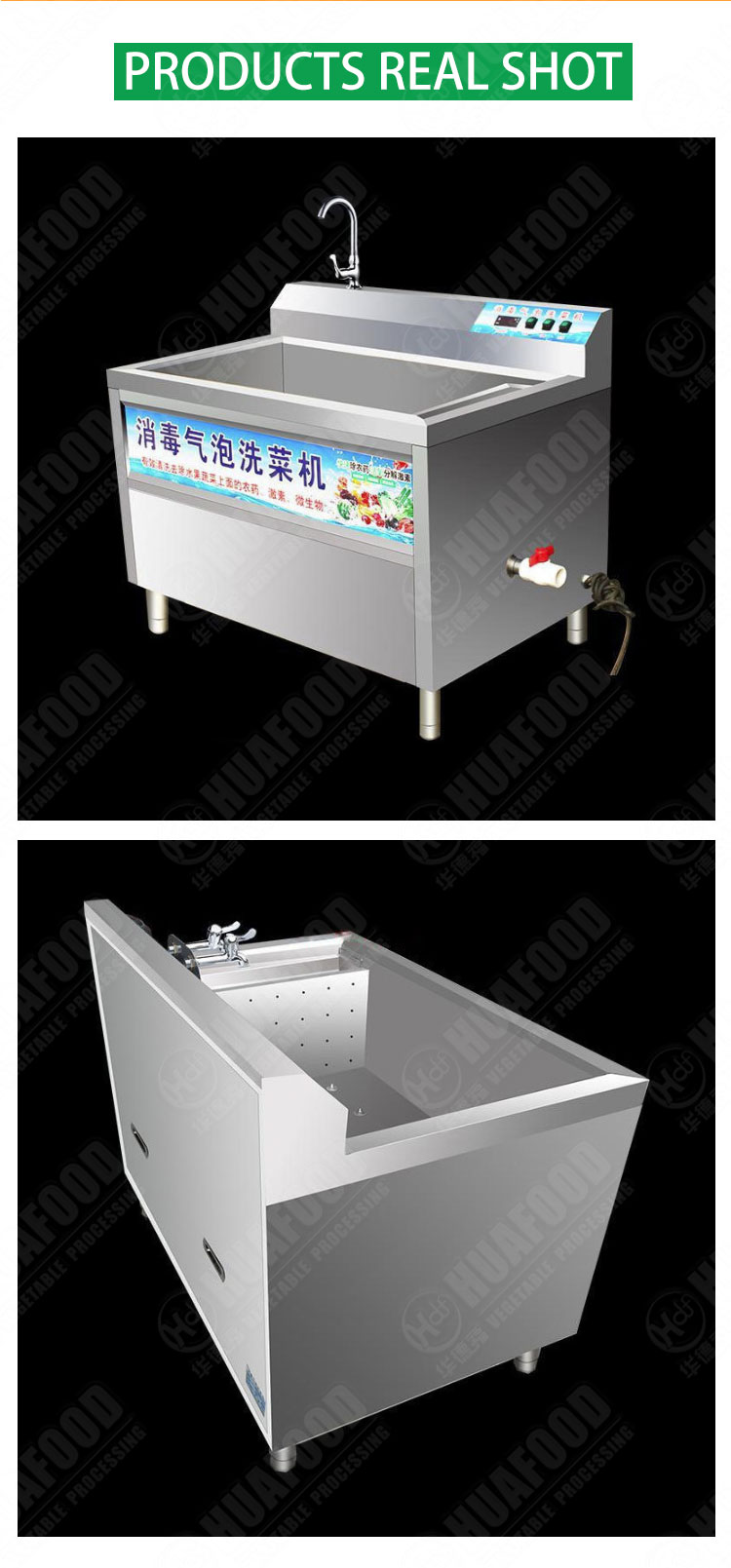 Industrial Washer Carrot 500kg/h Air Bubble Potato Cleaning Fruit Washing Machine Vegetable Cleaning Machine