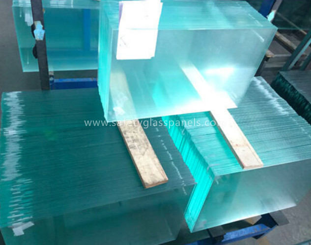 Ultra Clear 5mm Low Iron Printed Glass with Black Boarder RAL9005 Toughened Glass Panels