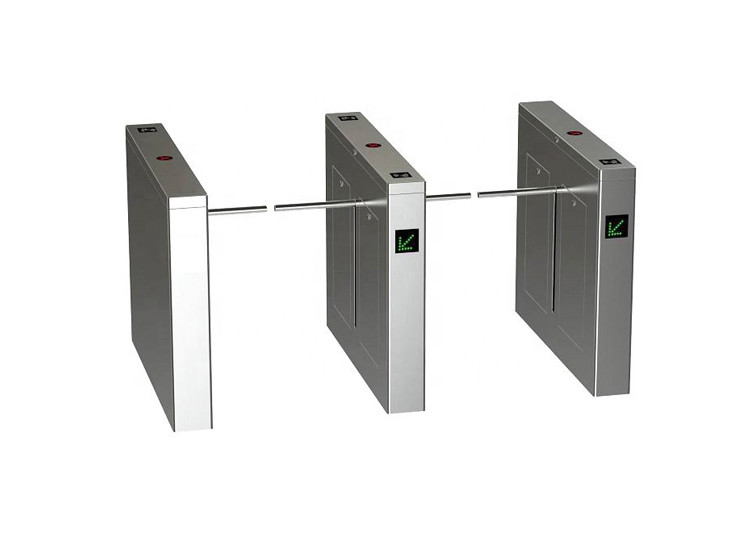 RFID SS304 0.2S Biometric Access Control Turnstile