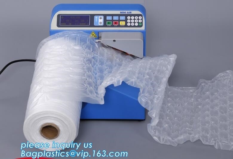 Anti-Shock Reusable Plastic PVC Inflatable Bubble Liner Protective Pac Red Wine Bags Protector For Fragile bagease pack