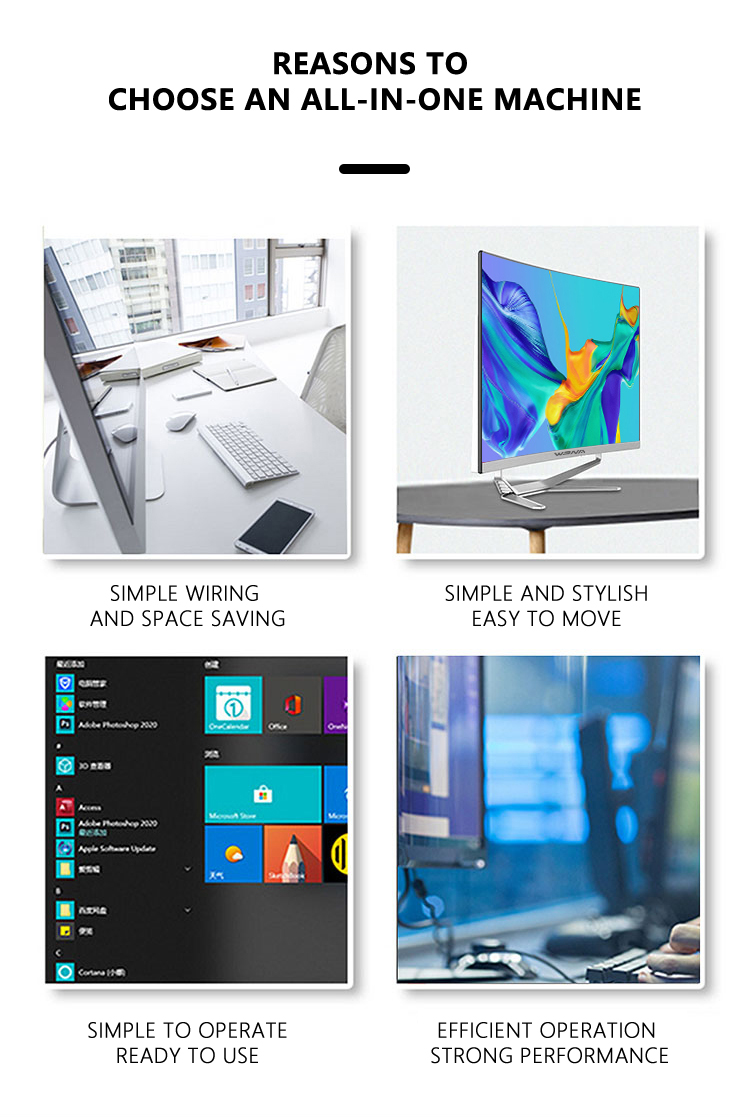 Oem/odm Customized 23.6 Inch Core I7 Graphic Card Curved Screen Desktop Laptops Gaming