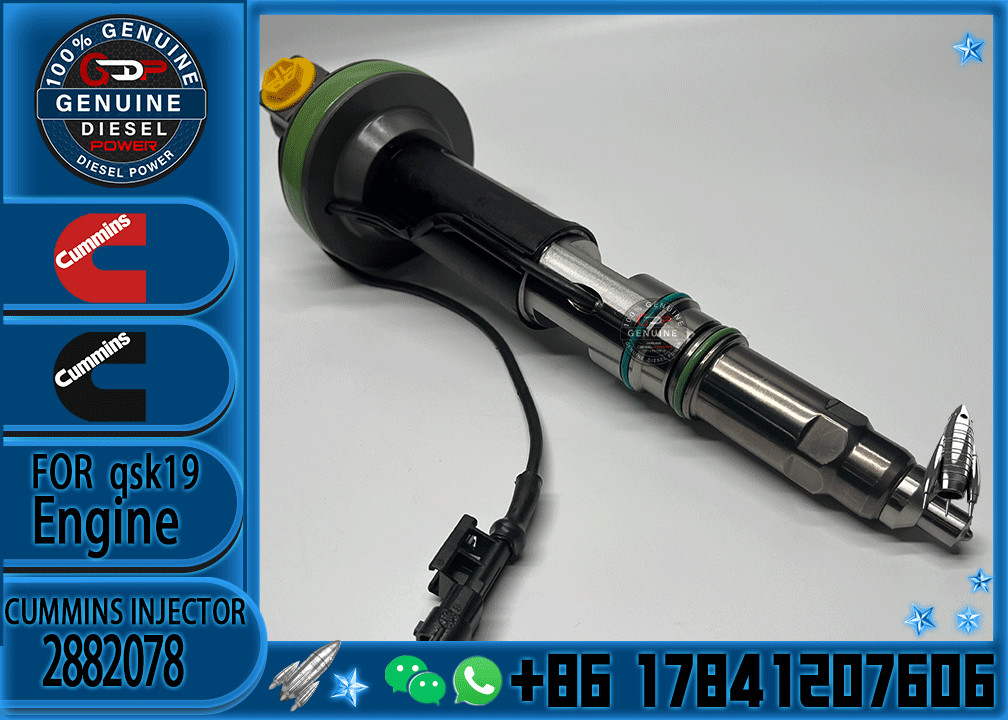 Common Rail Fuel Injector 2882078 F00BJ00002 Fuel Injector For QSK50 QSK60 K19 KTA19 QSK19 Engine