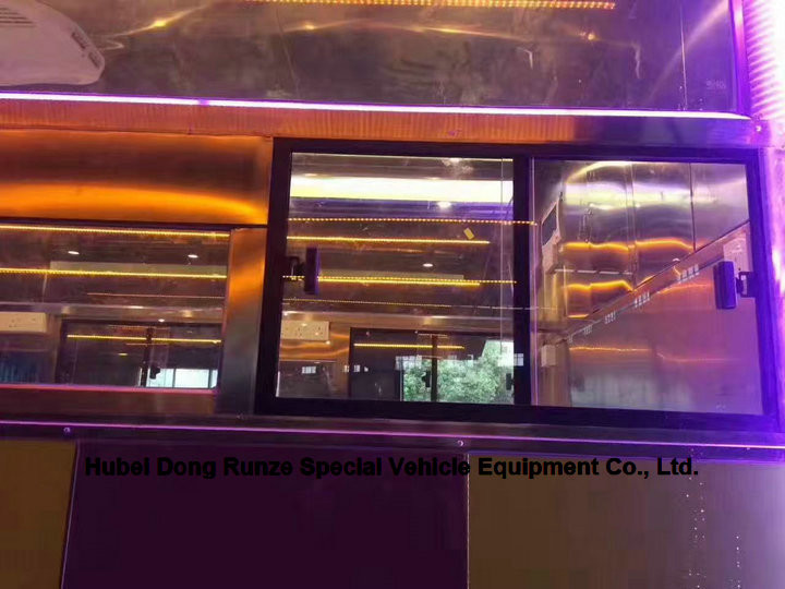 Custom Color JAC Mobile Kitchen Truck , Street Mobile Fast Food Van