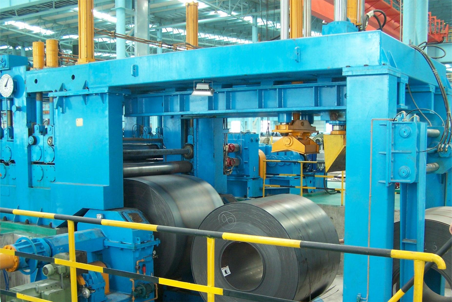 Manufacturing Plant Uncoiler and Cut to Length Line for Steel Coil Work at Competitive