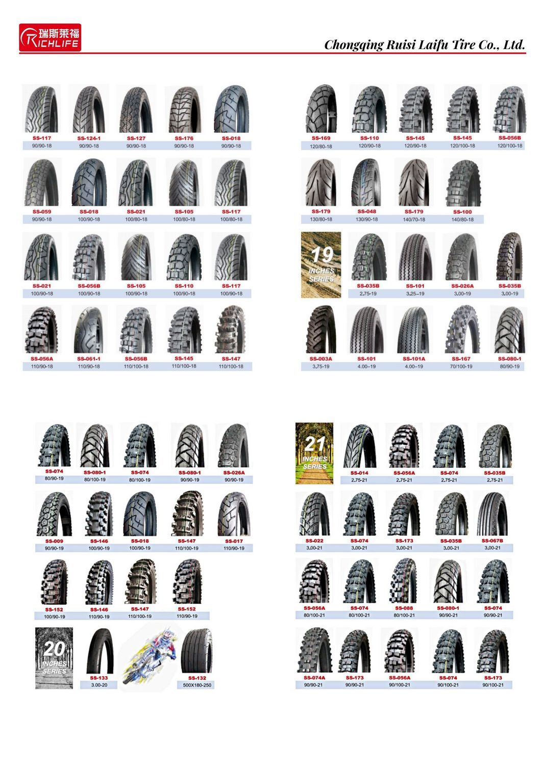 Durable 2.75-18 Motorcycle Tire with Quality Rubber for Long Lasting Use