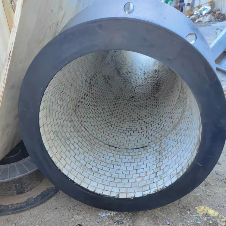 Mining Dredge Ceramic Lined Hose Wear Resistant For Slurries