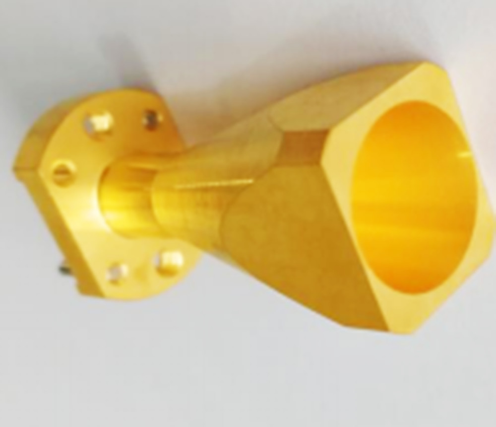 Linearly Polarized Waveguide Antenna In Microwave High Gain 50*19*19mm