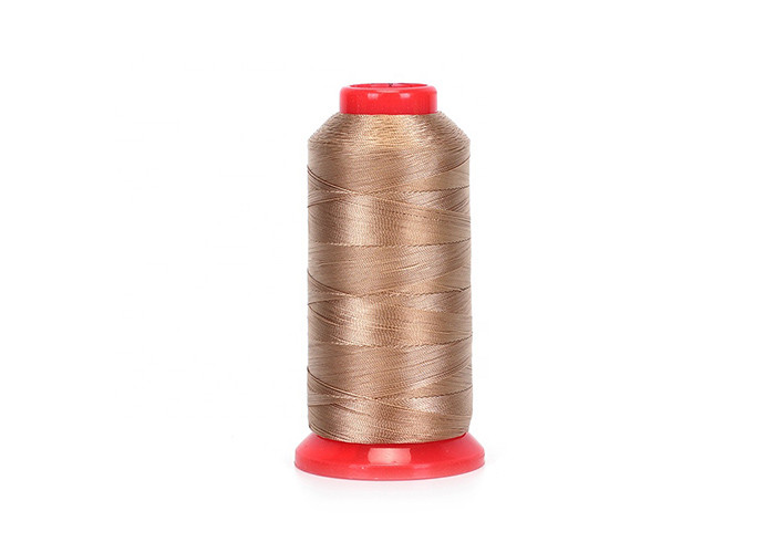 White Fire Resistant Sewing Thread , Dielectric Para Aramid Sewing Thread