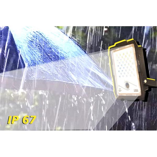 Unistone 400W Wireless Solar Light 2MP Wi-Fi Camera