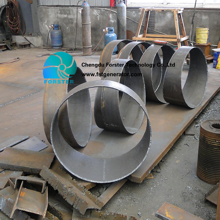 High Voltage Water Powered Electric Generator , Water Dam Turbine 440kw-8.5mw