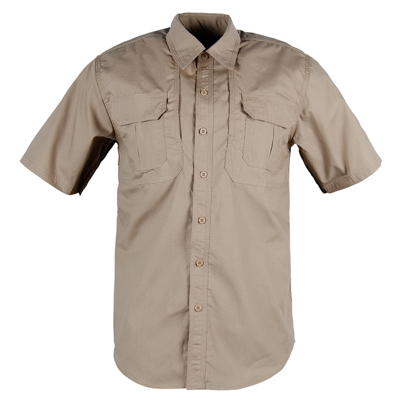 Training Short Shirt in Army Green Style for Light weight Wear-Resistant Breathable