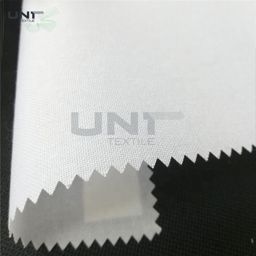 Custom Cotton Shirt Interlining Fusible Fabric Tearable