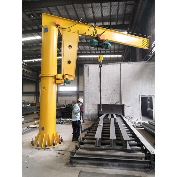 Luffing 270° Pillar Mounted Jib Crane Span 4.5m~6m