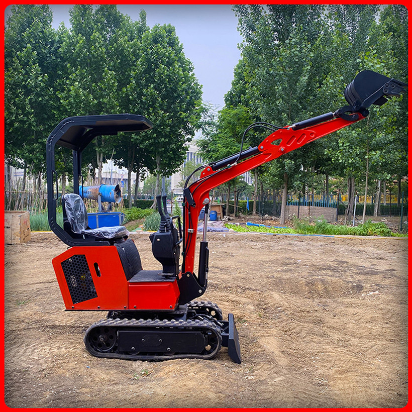 SDJG 1T Mini Excavator Machine 8 Rpm Compact Earth Moving Machine
