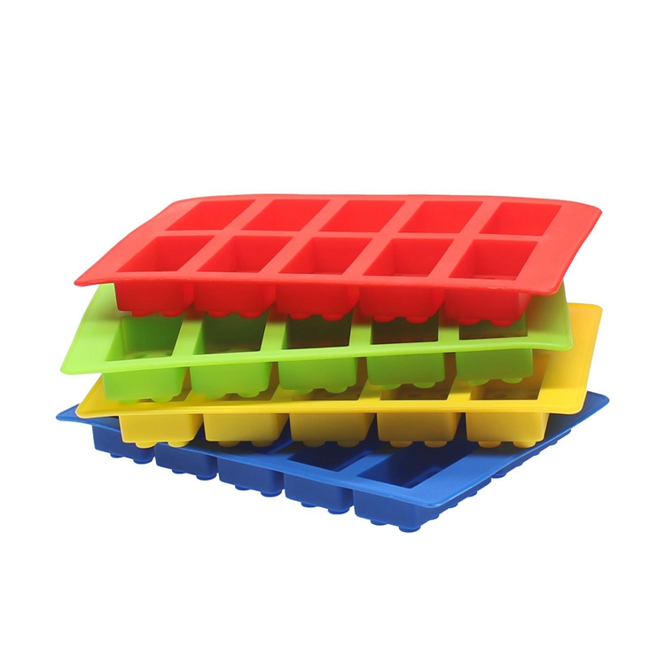 Amazon Cool Big Giant Large Lego Ice Tray Block Silicone Molds Ice Cube Mould for Drinks