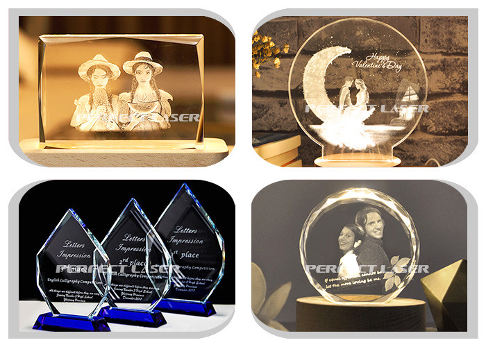 High Precision 3D Photo Crystal Laser Engraving Machine for Glass for Sale