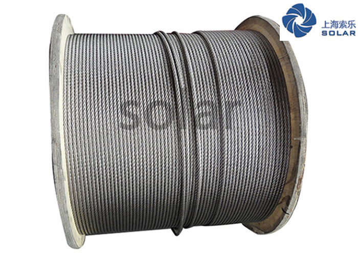 18xK19S+WSC Compaction Heavy Duty Steel Wire Rope For Lifting Equipment