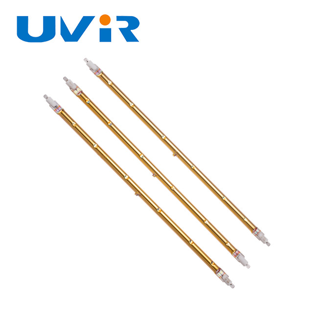 R7S Helen gold-reflector 235V 500W Quartz tube Infrared heating Lamps for sauna