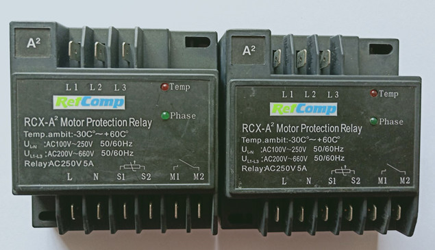 Refcomp Lafukon screw compressor protection module RCX-A2 motor protector