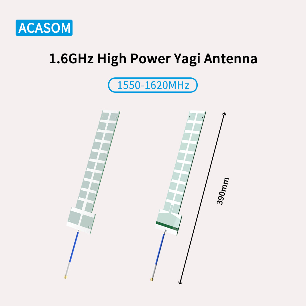 Outdoor Base Station RFSMA Male FPV Yagi Antenna For 1.6GHz Drone Blocking