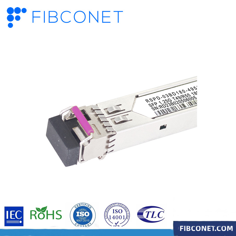 30g Fiber Optic 1.25gtx/1.25grx 20km Tx1490nm/Rx1310nm SMF Sc Epon Olt SFP Px20 Fiber Epon Ont SFP Module