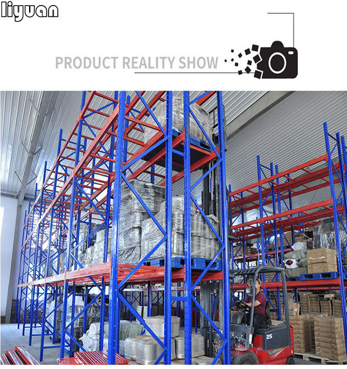 Factory Industrial Very Narrow Aisle Racking VNA Pallet Racking System shelves