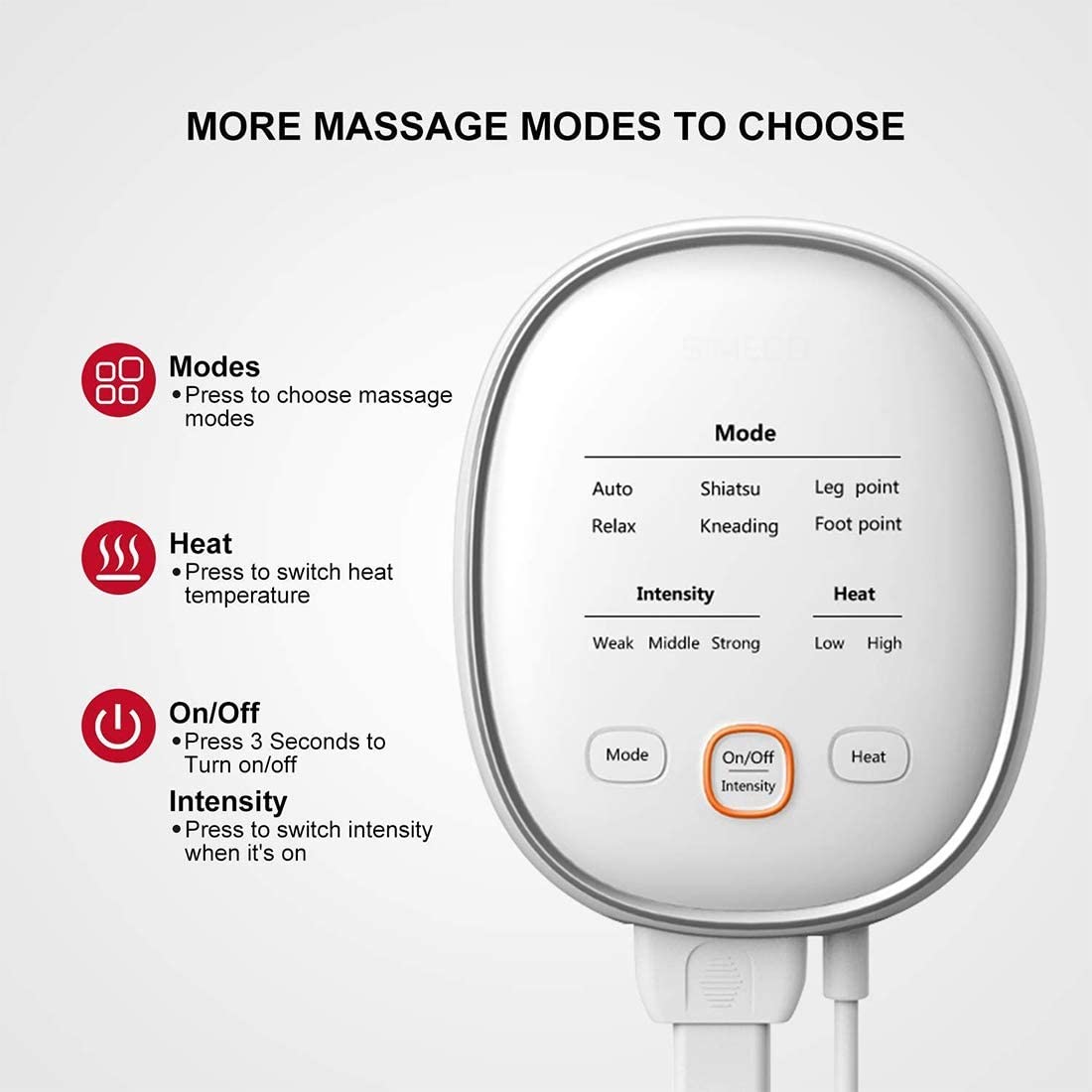 110V 240V Air Pressure Leg Massager Air Compression Leg Wraps For Edema