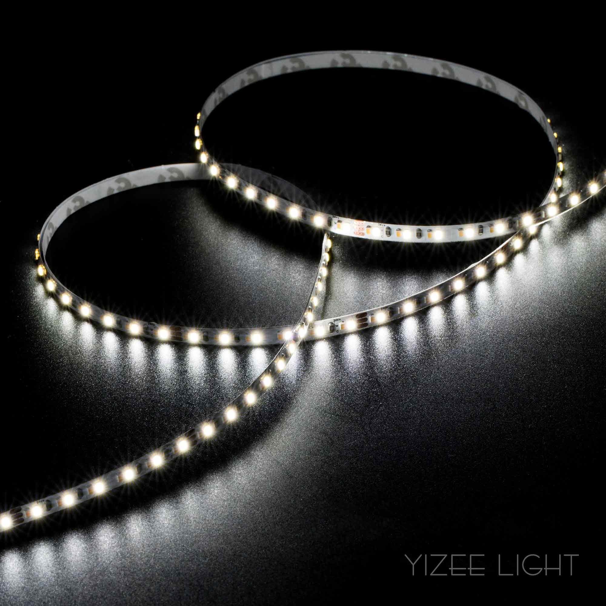 24V Color Temperature Adjustable LED Strip 2700 - 6000K SMD2216 240 LEDs/M 9.6W