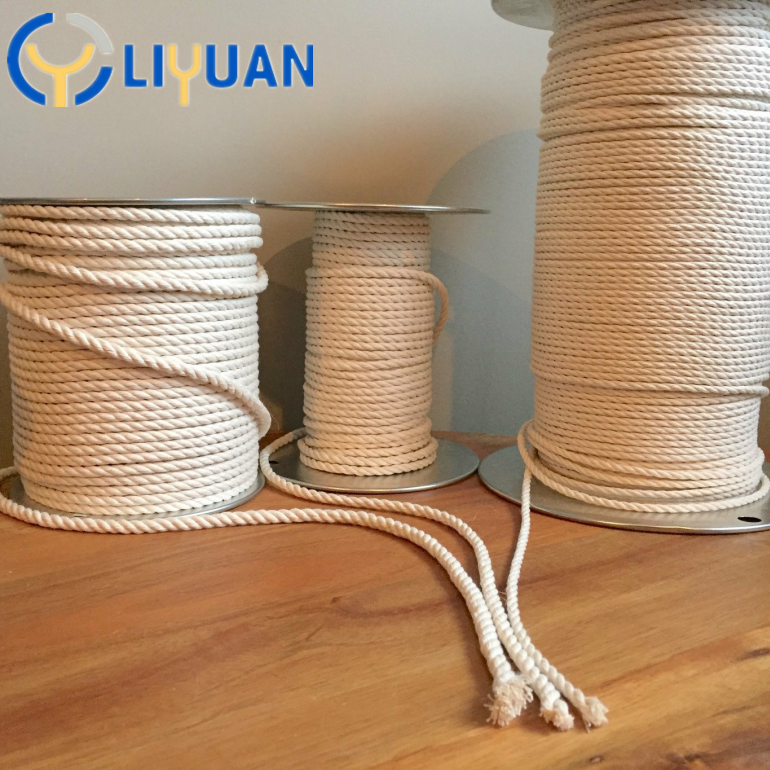 Multipurpose Usage 20mm Macrame Cotton Cord Rope with CCS.ABS.LRS.BV.GL.DNV.NK Certificate