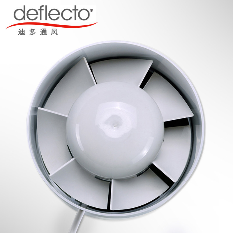 100mm 4 Inch Inline Duct Fan Pipeline Blower Washroom Exhaust Fan Small Size