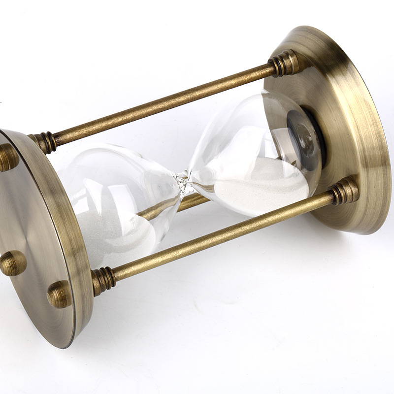 Custom Vintage Hourglass 30 Min 60 Min Sand Timer For Promotional Gifts