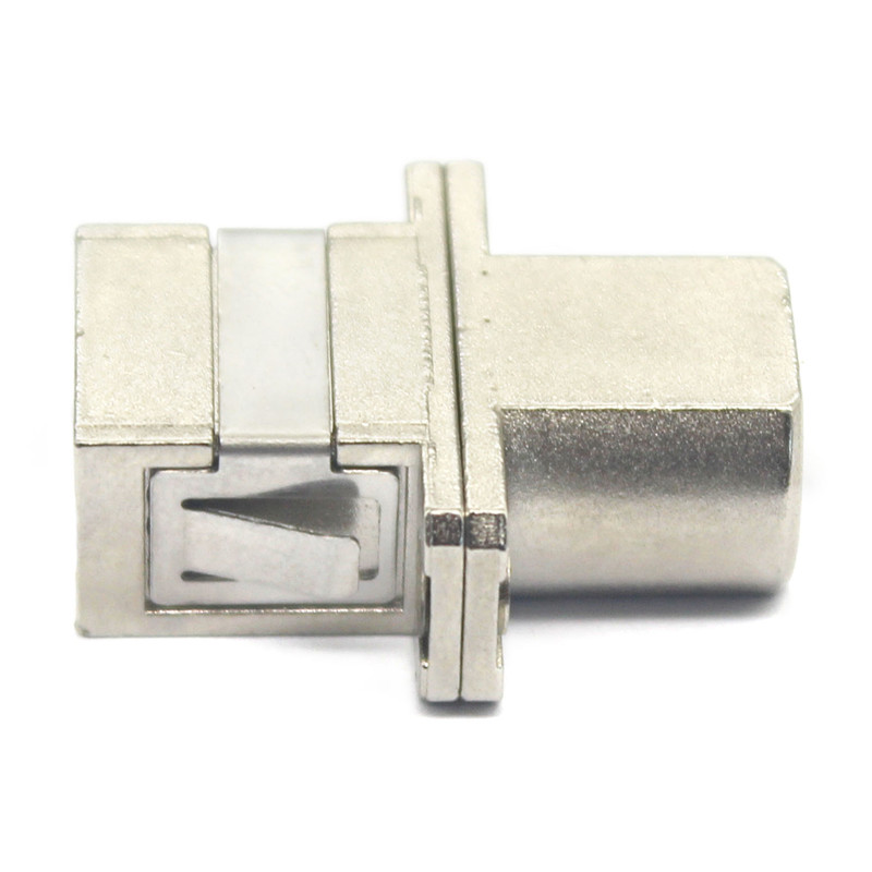 CATV System FTTH FTTX SC UPC to LC UPC Simplex Optical Adapter in Metal Case with Flange Loading Test ≥ 70 N
