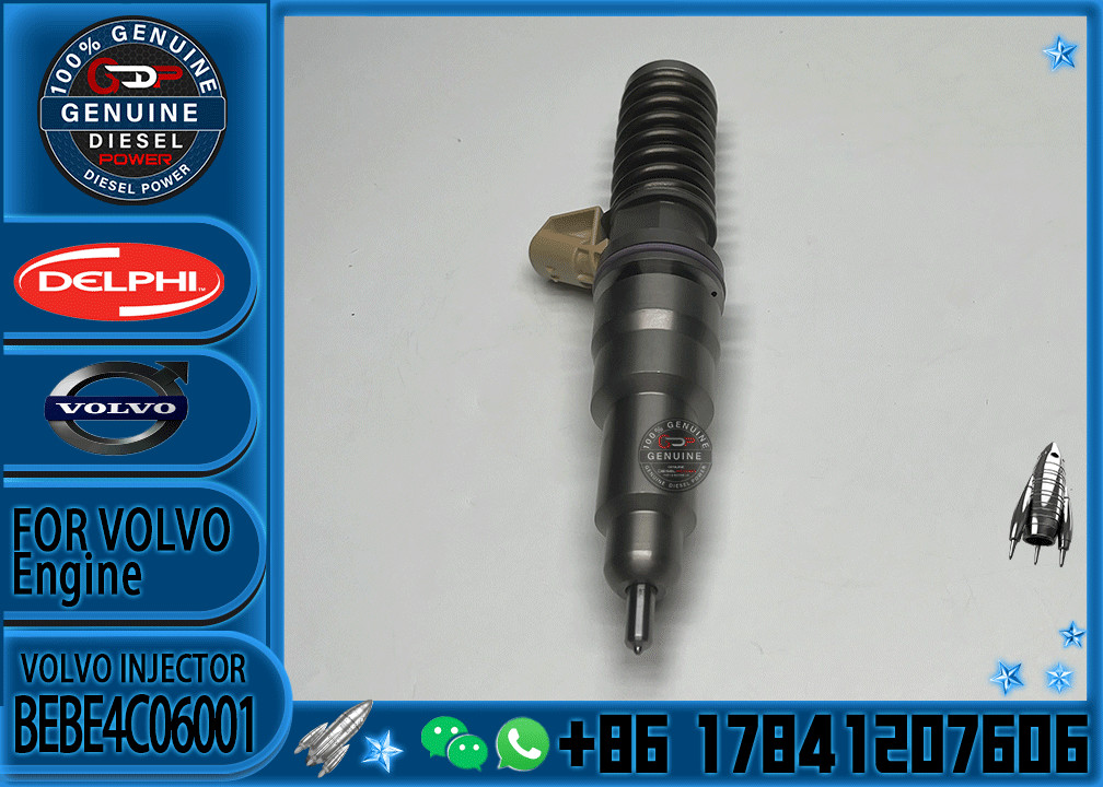 diesel fuel injector nozzle 3587147 BEBE4C06001 3801440 BEBE4C12101 RE522250 injector for VOL