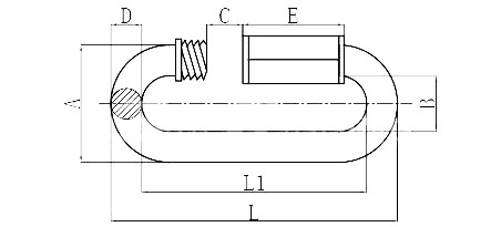 Water Treatment Turnbuckles With Decklashing And Malleable Iron
