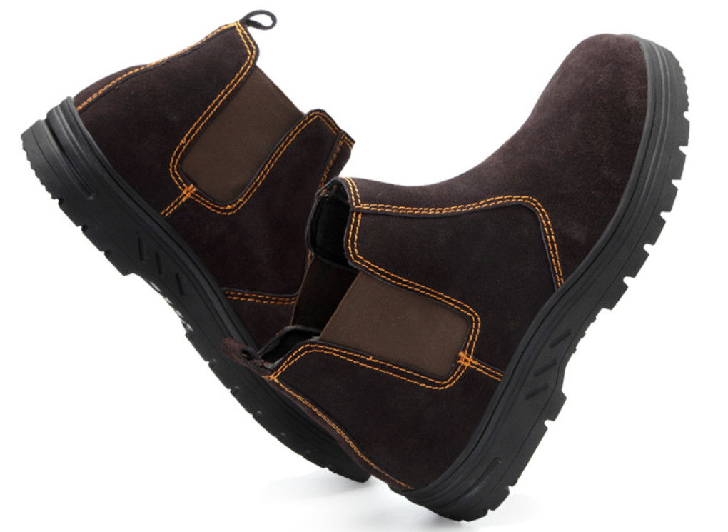 Safety Shoes For Welders AntiSmashing Anti Piercing Oil Resistant High Temperature Safety Shoes