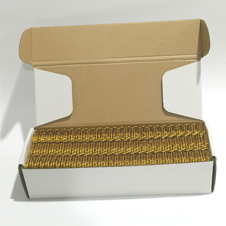 A4 Box Hardcover Wire O Binding 2:1 Red Nylon-Coated Double Loop Wire=