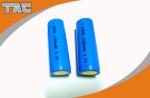 Lithium ion Cell 3.7v Cylindrica Battery LI-ION 18500 1100mAh For Textile