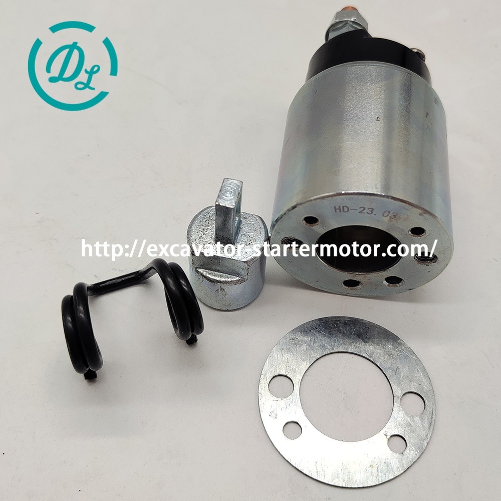 SS-1227 213067005 Starter Solenoid 24V Excavator 4JB1 Engine Spare Parts