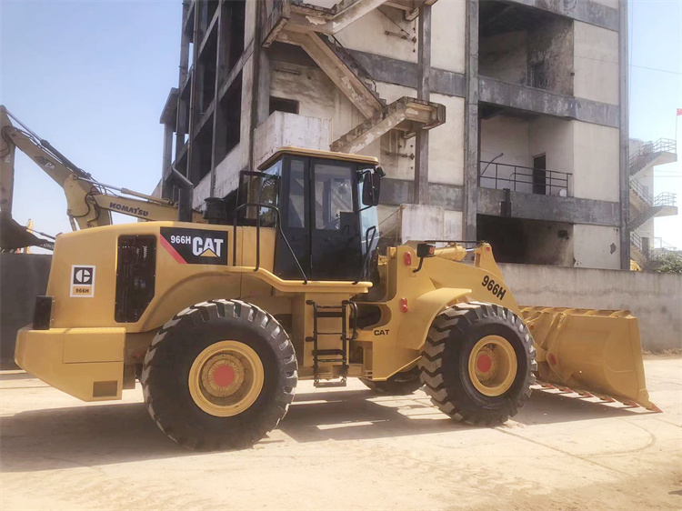 Construction Works Consider this Used Caterpillar 966H Wheel Loader in Good Condition