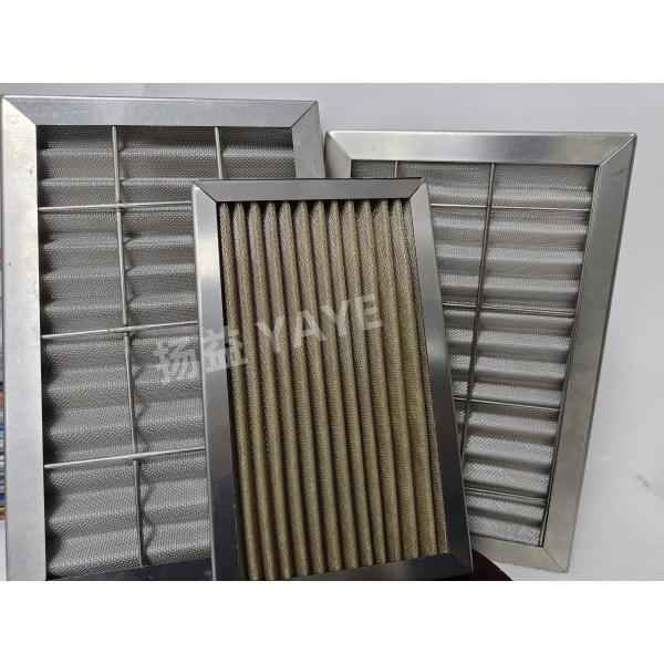 CE ISO High Temperature Air Filter Primary Pleated Panel Filter G4