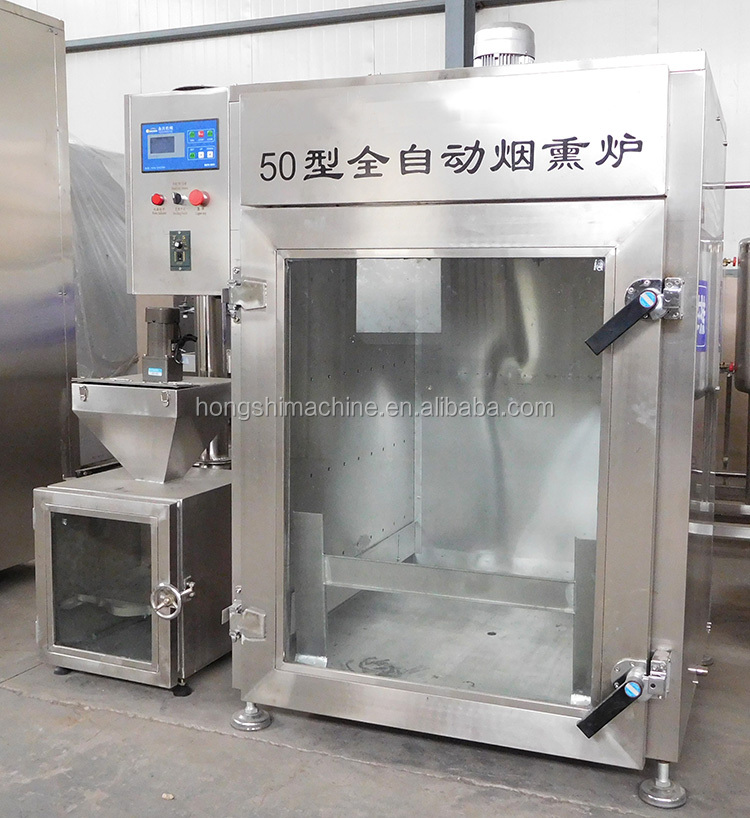 5.5kw Meat Sausage Filling Tying Machine Production Line High Capacity