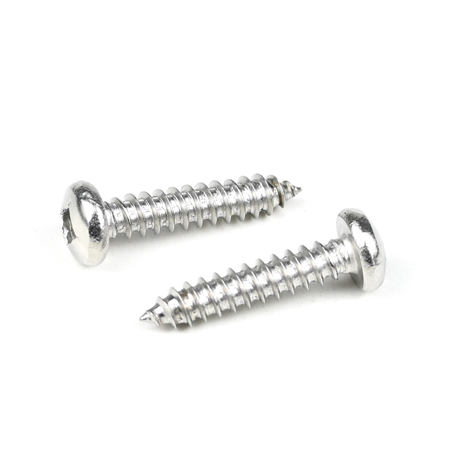 8x20mm Stainless Steel Square Drive Self Tapping Screws for INCH Measurement System