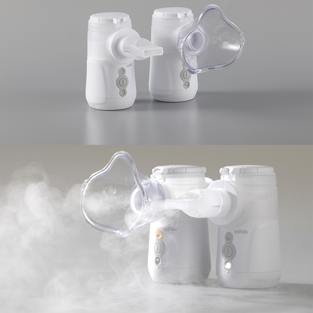 Piezoelectric Nebulizer Aerosol Machine Healthcare Portable 3.03μm Fine Particles