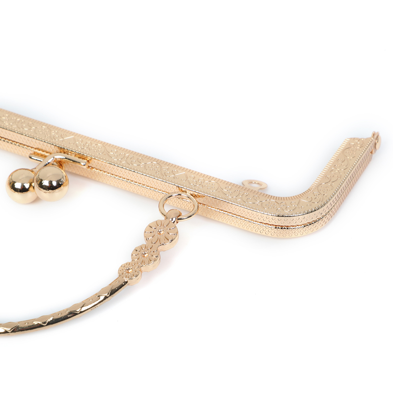20.5*7cm Clutch Frame Hardware kiss lock clasp Lightweight